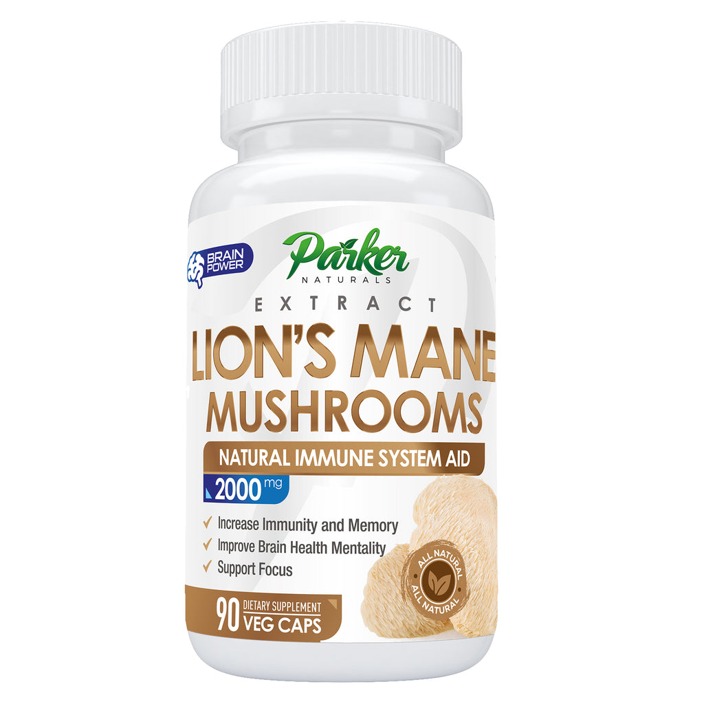 Lion's Mane Natural Mushroom Supplement